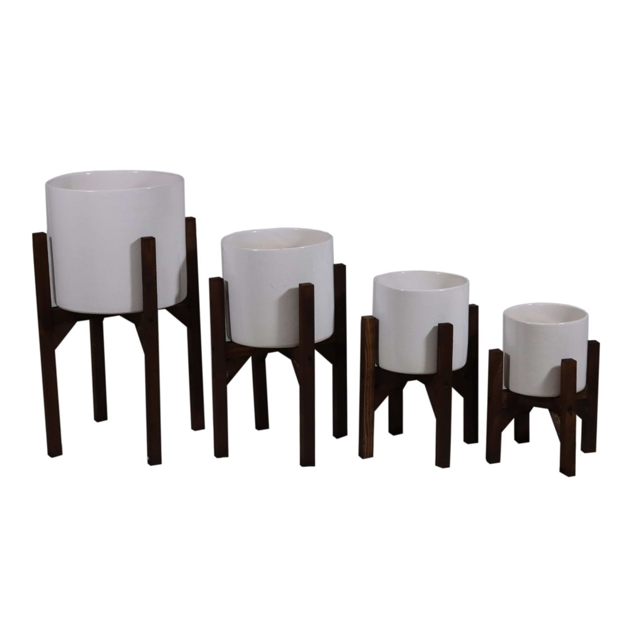 استند گلدان مدل باغ مجموعه 4 عددی