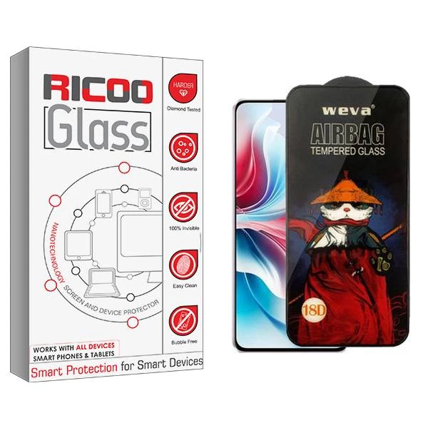 محافظ صفحه نمایش ریکو مدل RiC2 Airbag مناسب برای گوشی موبایل اوپو Reno 11F