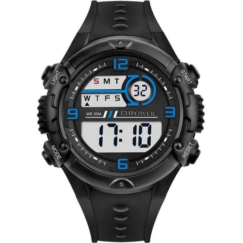 ساعت مچی دیجیتال بچگانه امپاور مدل اسپرت ضدآب چراغ دار کد 618
