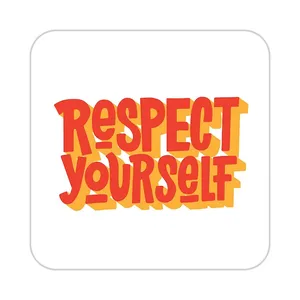 زیر لیوانی کاکتی طرح جملات انگیزشی و مثبت مدل mp25053