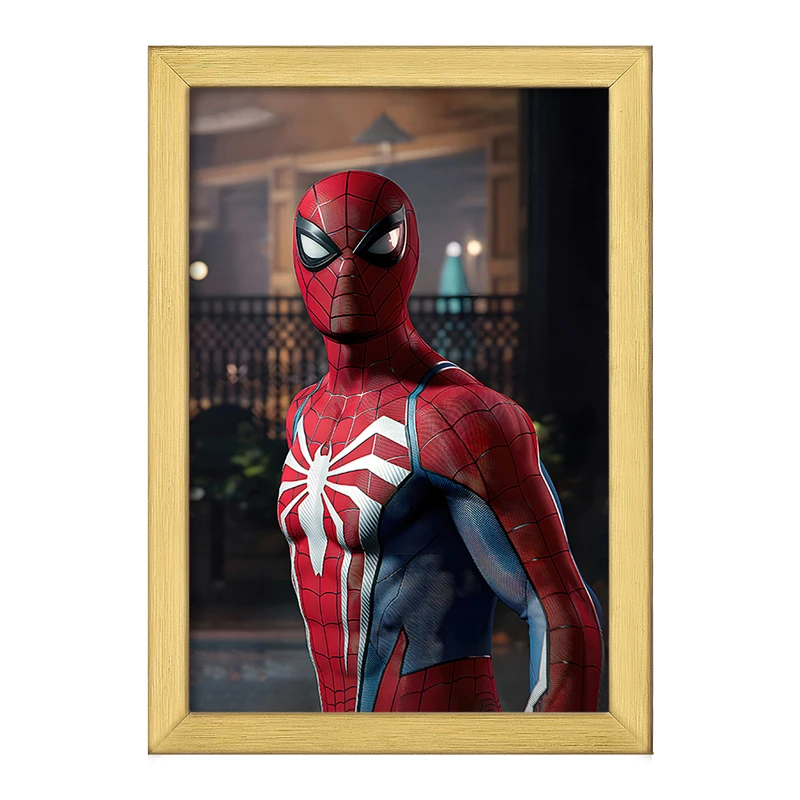 تابلو خندالو طرح پیترپارکر و مایلز مورالز مردعنکبوتی کد 30824