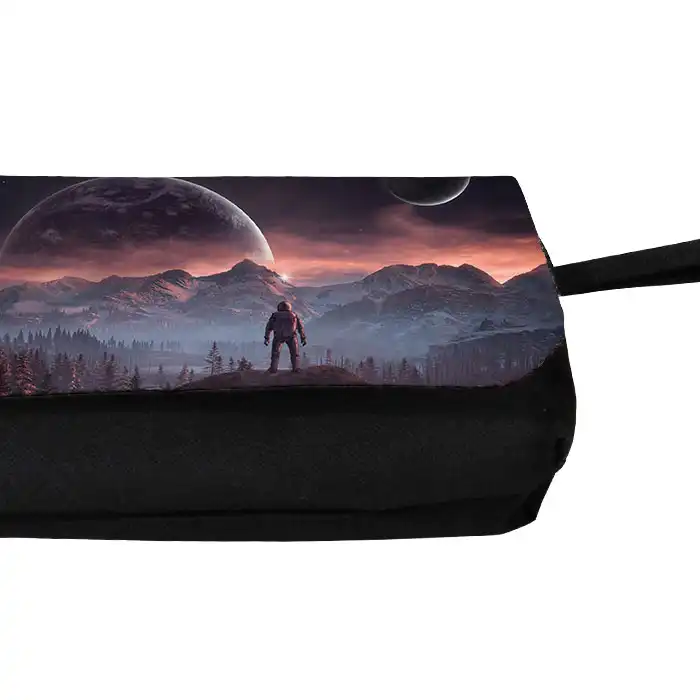 جامدادی طرح فضانورد در سیاره رویایی مدل دو زیپ کد 45