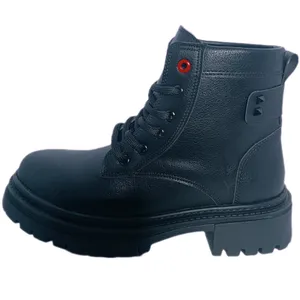 نیم بوت زنانه مدل چرم کد mm42