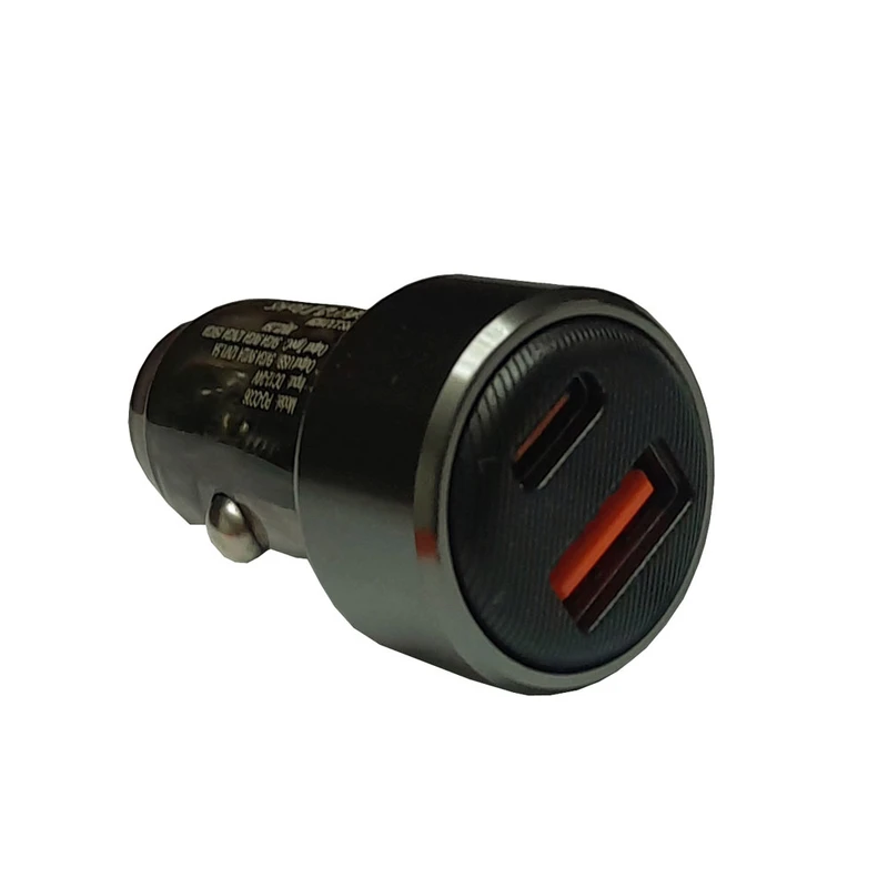 شارژر فندکی فست 63 وات دو پورت مدل PQ-CC06