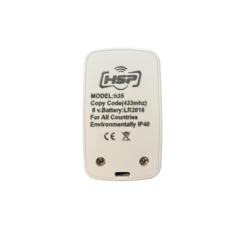 ریموت درب پارکینگ بلوتوثی اچ اس پی مدل 433HSP