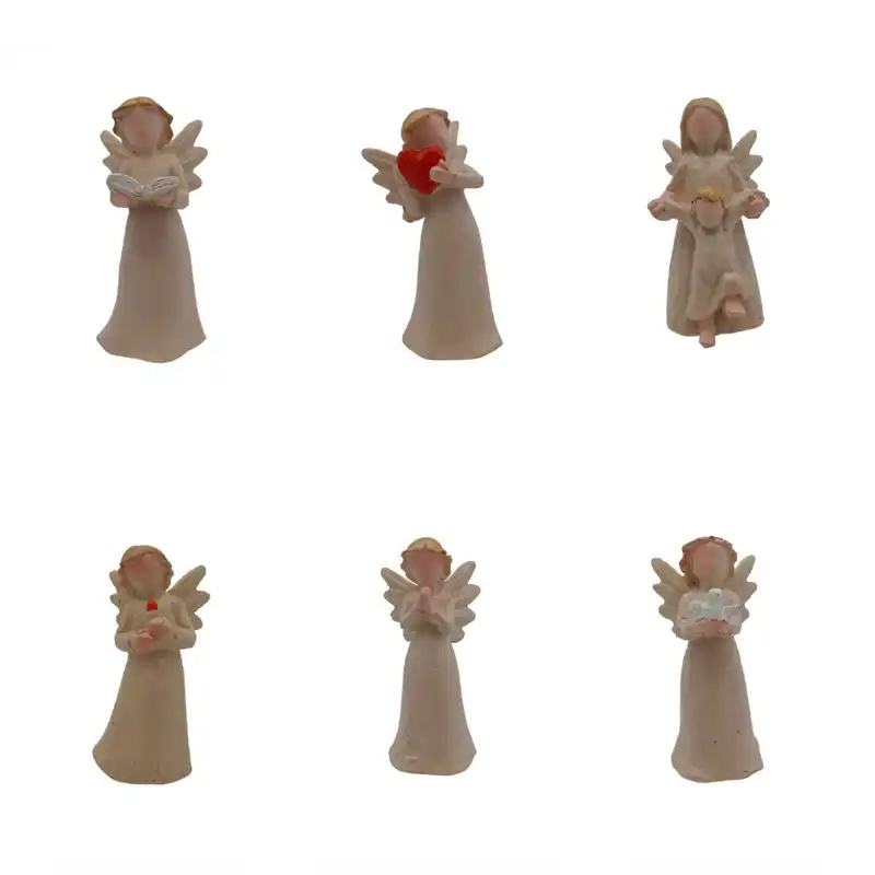 مجسمه مدل فرشته مجموعه شش عددی