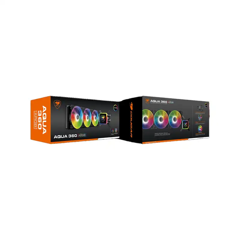 خنک کننده پردازنده کوگر مدل AQUA360 ARGB