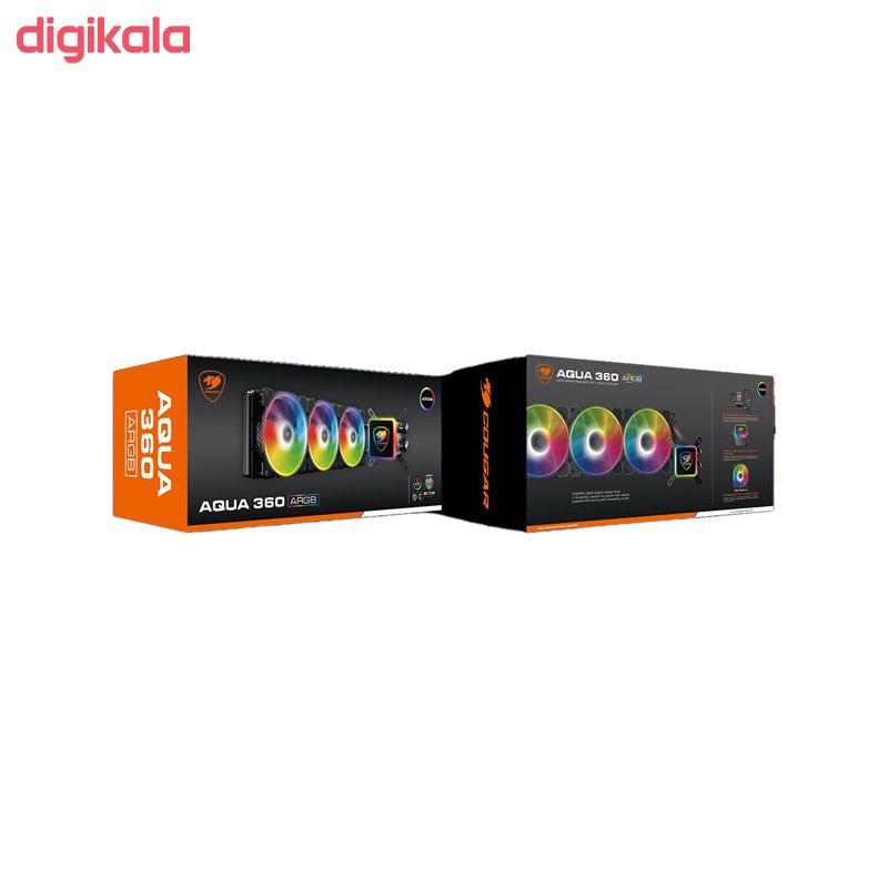 خنک کننده پردازنده کوگر مدل AQUA360 ARGB main 1 1