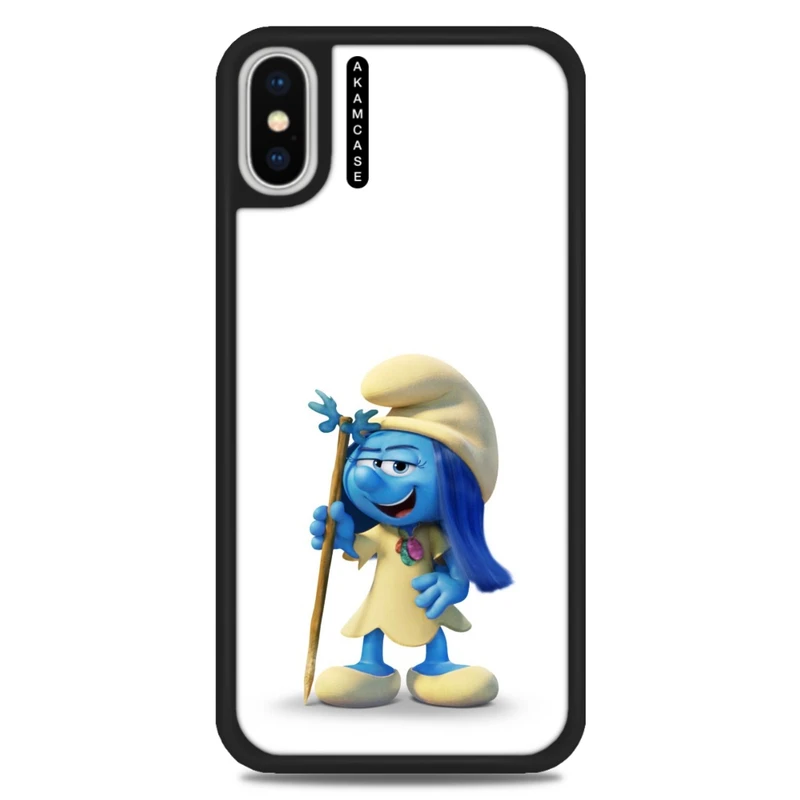 کاور آکام مدل AMC-WAXSM-SMURFS-21 مناسب برای گوشی موبایل اپل iPhone Xs Max