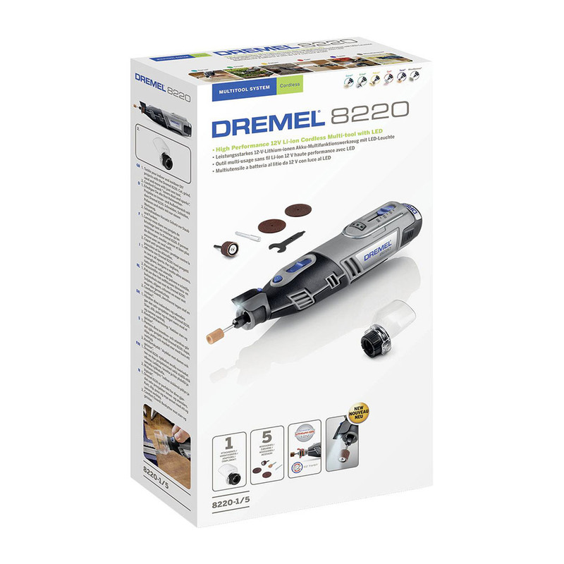 فرز مینیاتوری شارژی درمل مدل 1/5-8220 فرز مینیاتوری شارژی درمل مدل 1/5-8220