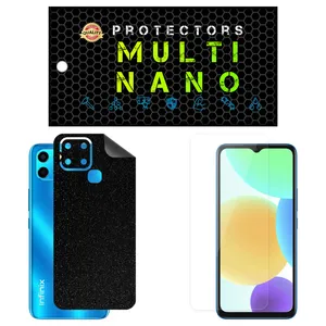 Multi Nano X-SFG Screen Protector For Infinix Smart 6 with back skin