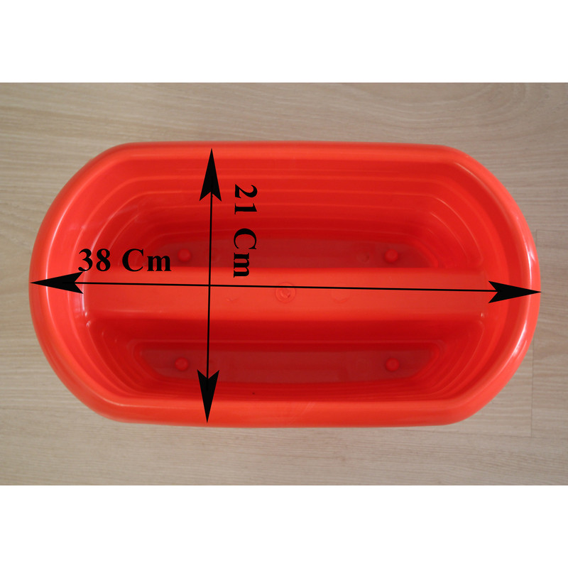 گلدان مدل نرده ای پلاستیکی کد FN2-1