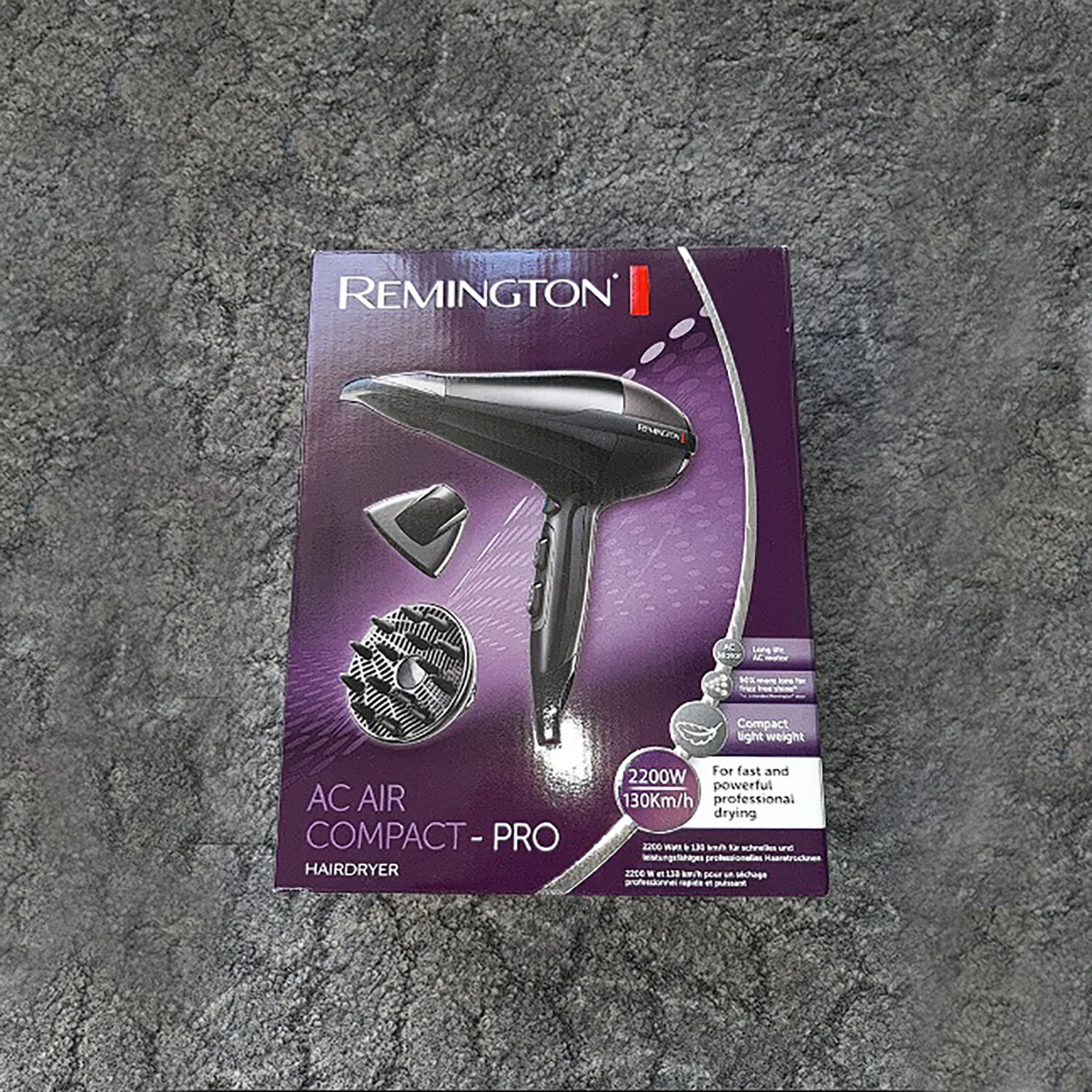 سشوار حرفه ای رمینگتون مدل AC5912 AIR COMPACT PRO