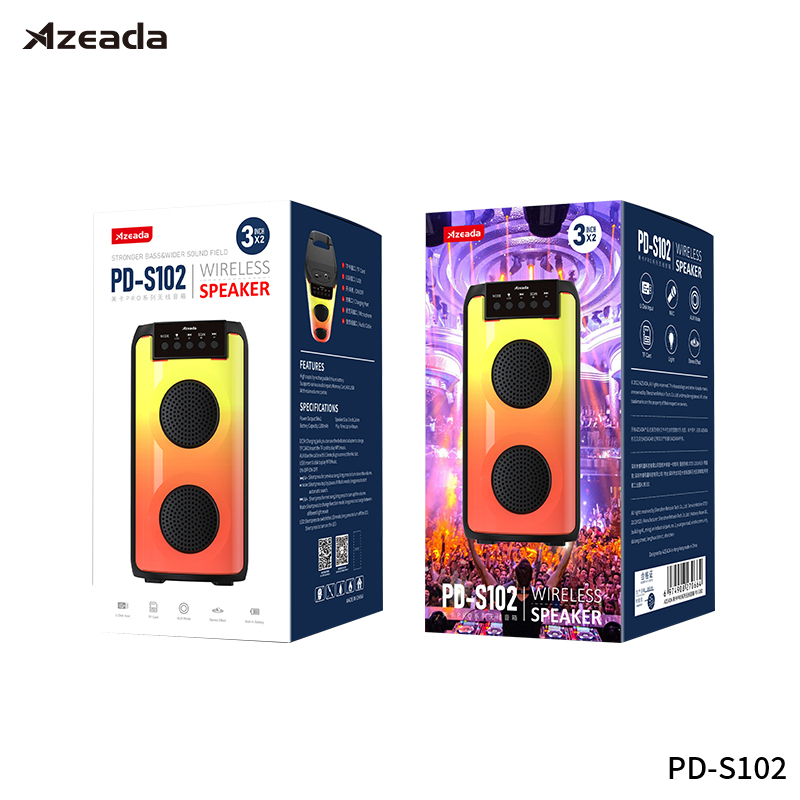 اسپیکر بلوتوثی آزدا مدل PD-S102