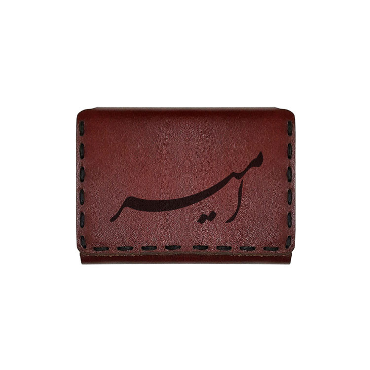 جاکارتی چرمی طرح اسم امیر