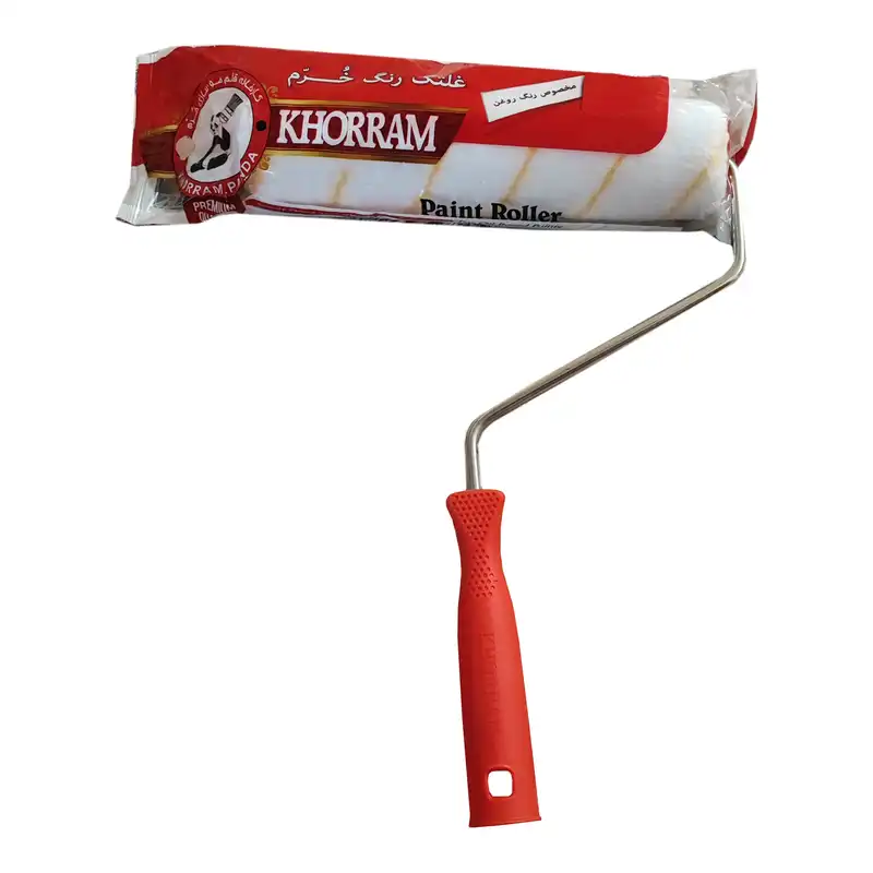 غلتک نقاشی کارخانه قلم مو سازی خرم مدل oil سایز 25 سانتی متر