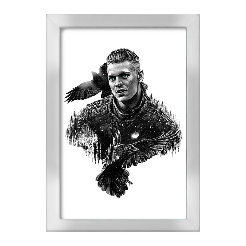 تابلو خندالو طرح آیوار سریال وایکینگ ها Vikings کد 29124