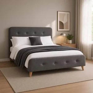 تخت خواب ملامینه دو نفره مدل دارا سایز 180×200 سانتی متر