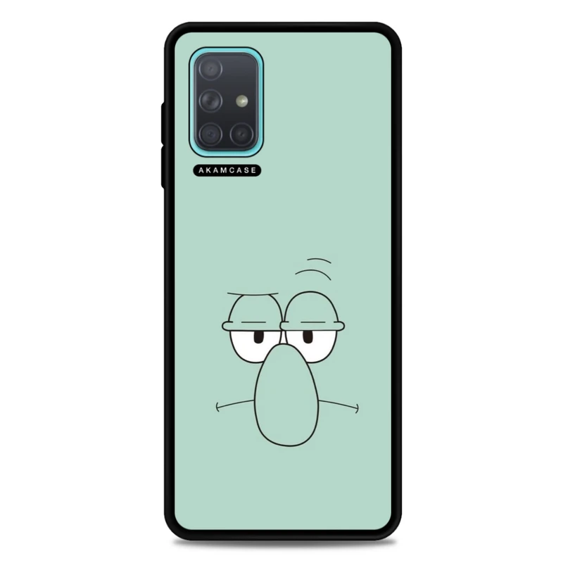 کاور آکام مدل AMC-WSGA71-SPONGE BOB8 مناسب برای گوشی موبایل سامسونگ Galaxy A71
