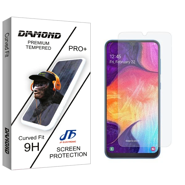 محافظ صفحه نمایش جی اف مدل Diamond مناسب برای گوشی موبایل سامسونگ Galaxy A20