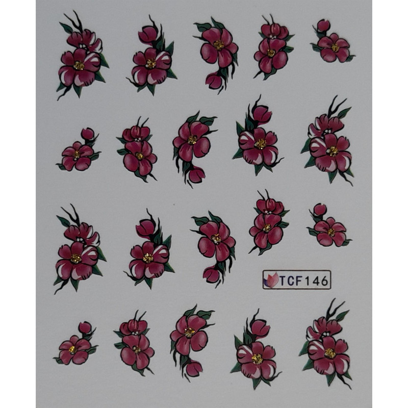 برچسب لنز ناخن کد L307