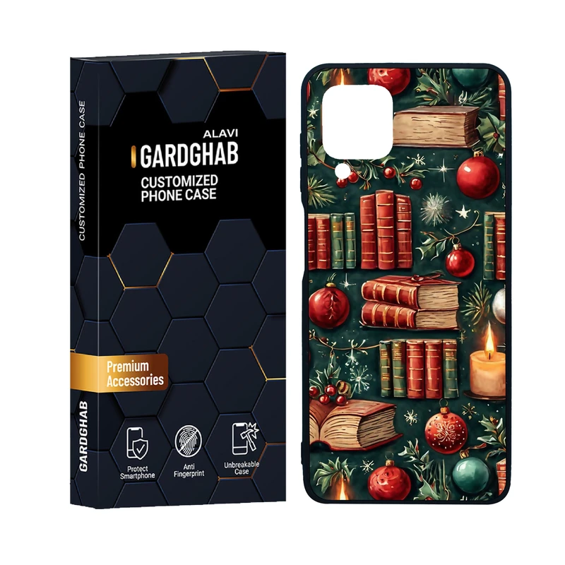 کاور گارد قاب علوی مدل دور ژله ای هنری مناسب برای گوشی موبایل سامسونگ Galaxy M32 4G