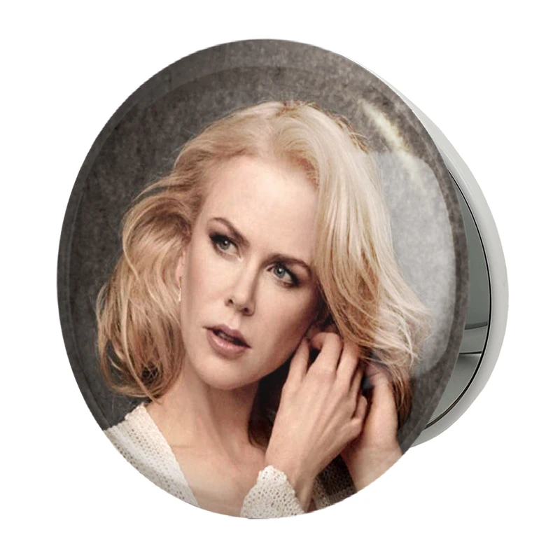 آینه جیبی خندالو طرح نیکول کیدمن Nicole Kidman مدل تاشو کد 6417 
