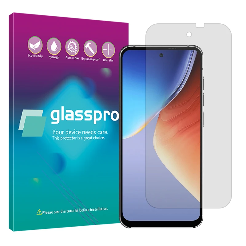 محافظ صفحه نمایش شفاف گلس پرو مدل Resistant مناسب برای گوشی موبایل بلک ویو A96