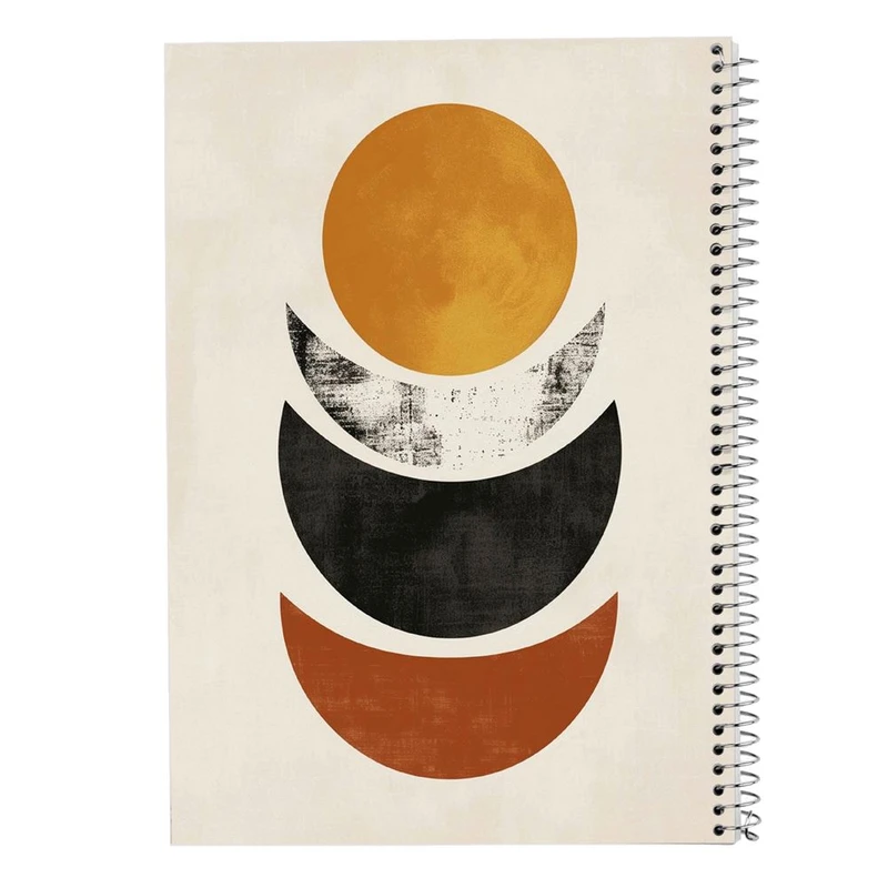 دفتر لیست خرید 50 برگ مدوپد مدل اشکال فانتزی کد DF16247