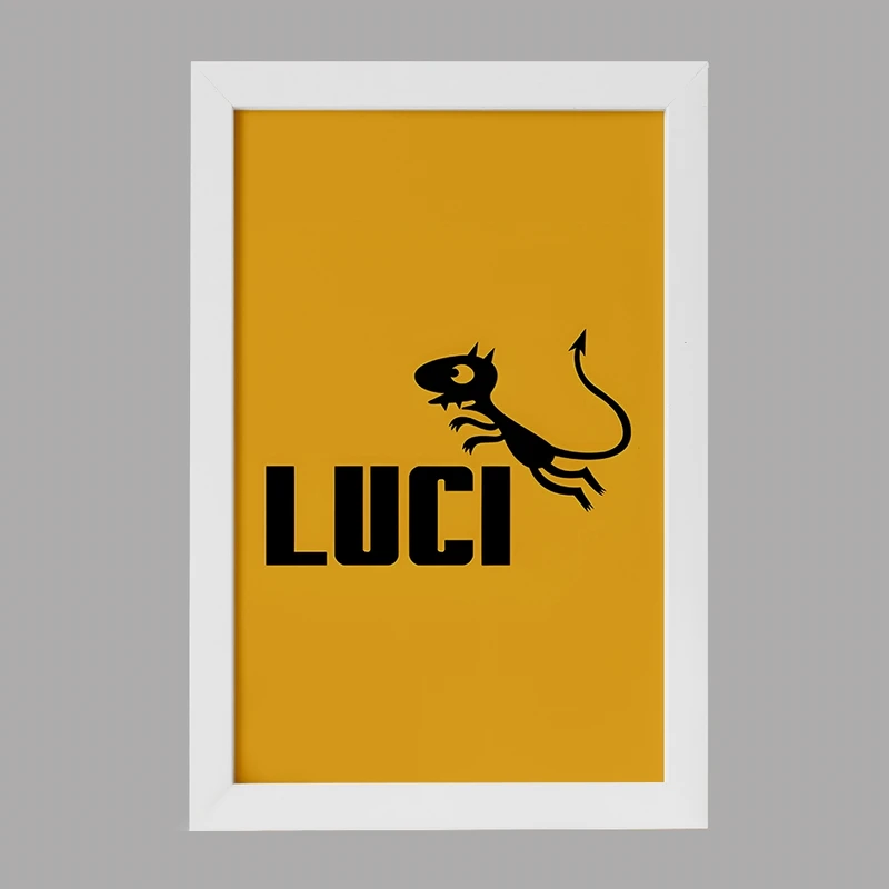 تابلو خندالو مدل انیمه طلسم شدگان کد F4024