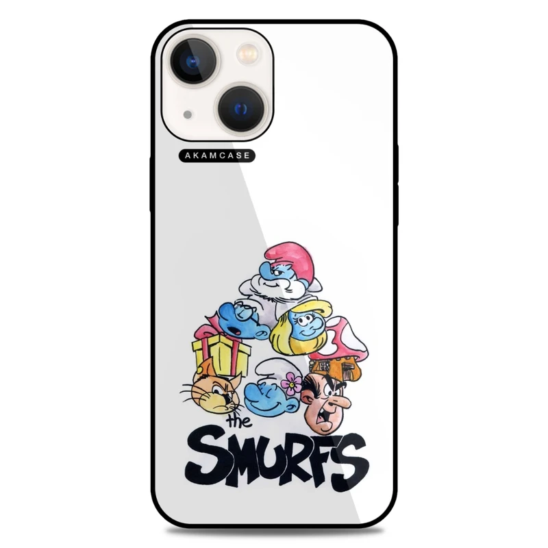 کاور آکام مدل AMC-WA13-SMURFS-24 مناسب برای گوشی موبایل اپل iPhone 13