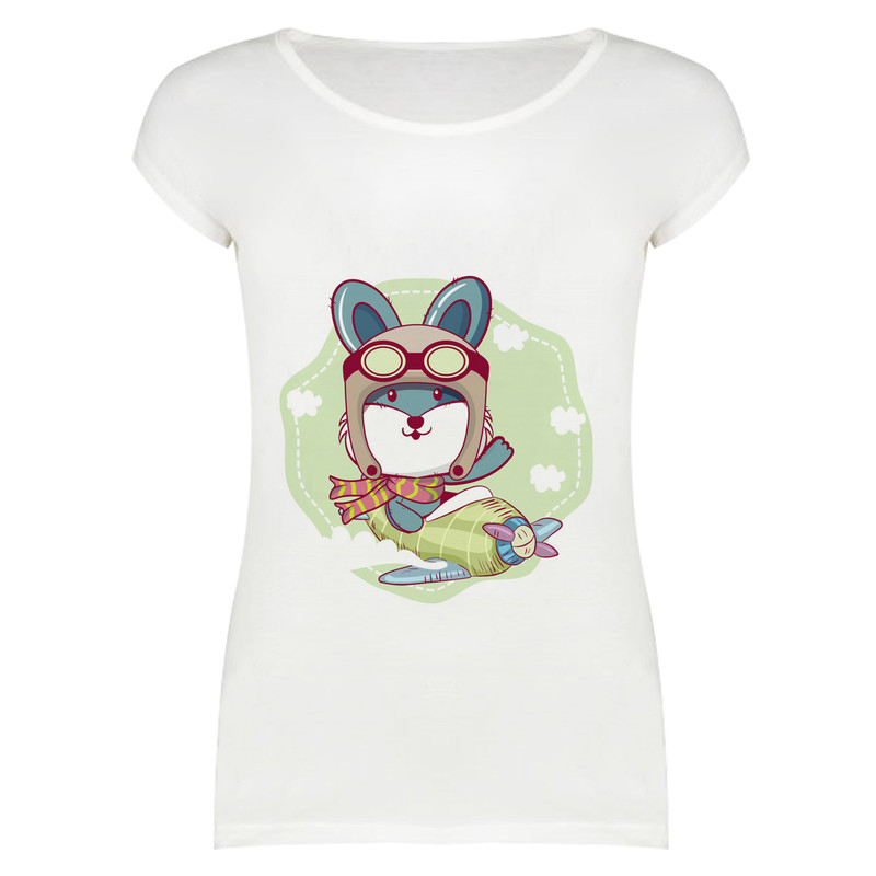 تی شرت زنانه مدل SKH0004-1201