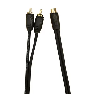 کابل تبدیل 1 به 2 RCA کارینا کد V2 بسته دو عددی