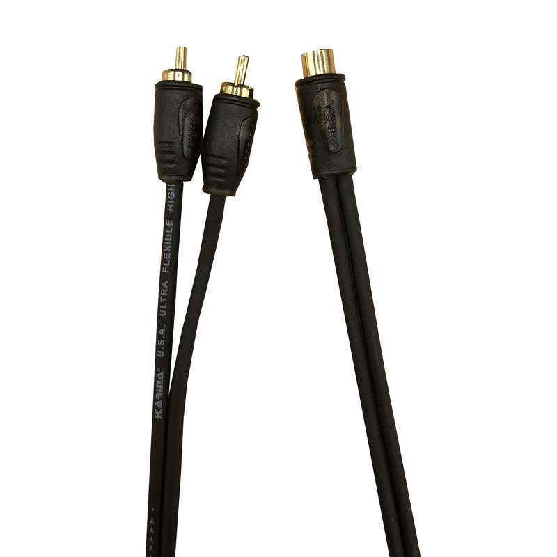 کابل تبدیل 1 به 2 RCA کارینا کد V2 بسته دو عددی