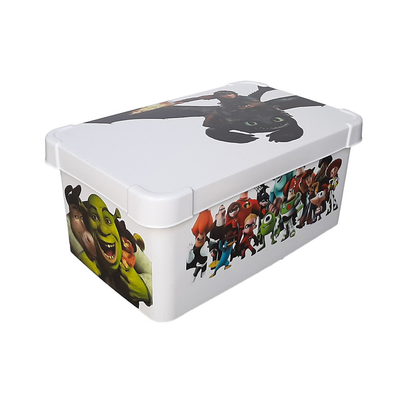 جعبه اسباب بازی کودک مدل Animations کد 100 