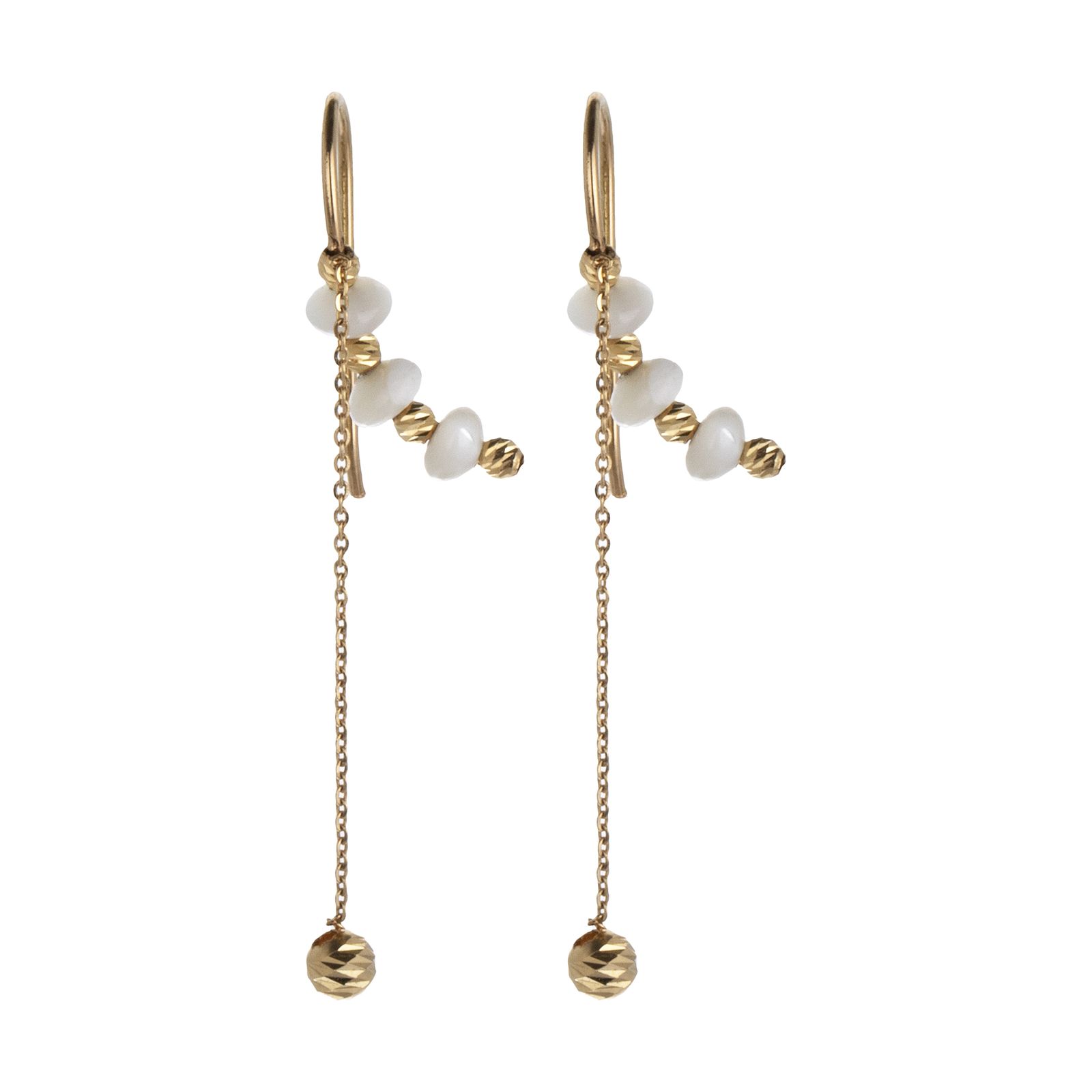 گوشواره طلا 18 عیار زنانه سیودو مدل 145776 -  - 1