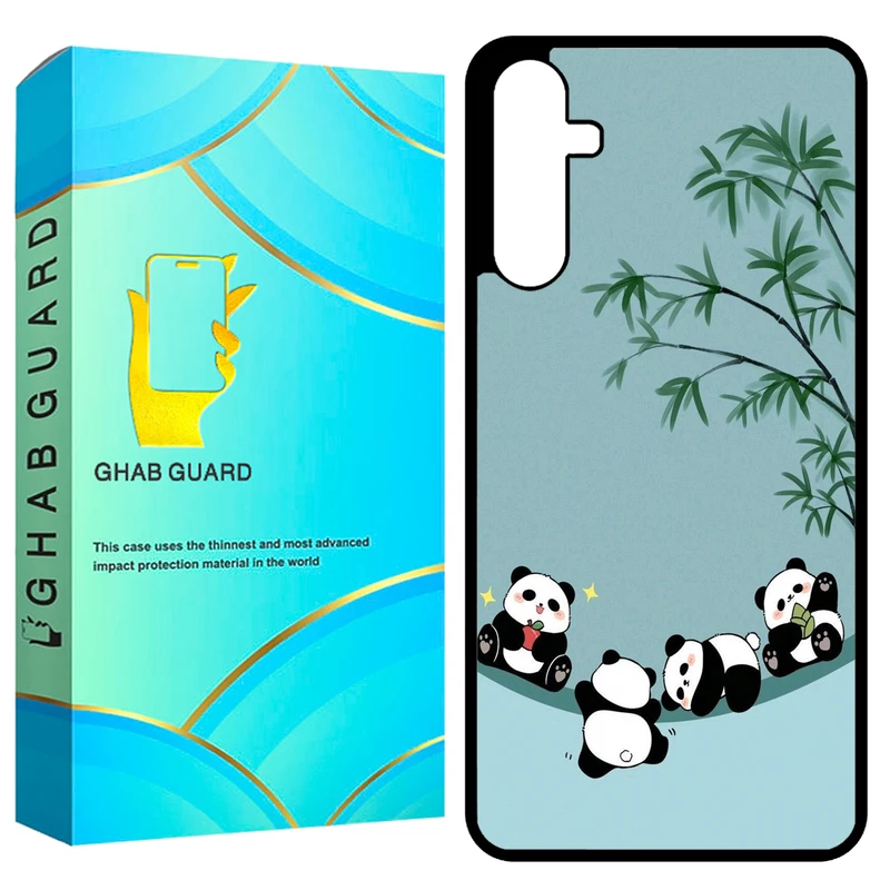 کاور قاب گارد طرح پاندا مدل GCHPA24 مناسب برای گوشی موبایل سامسونگ Galaxy A24 4G