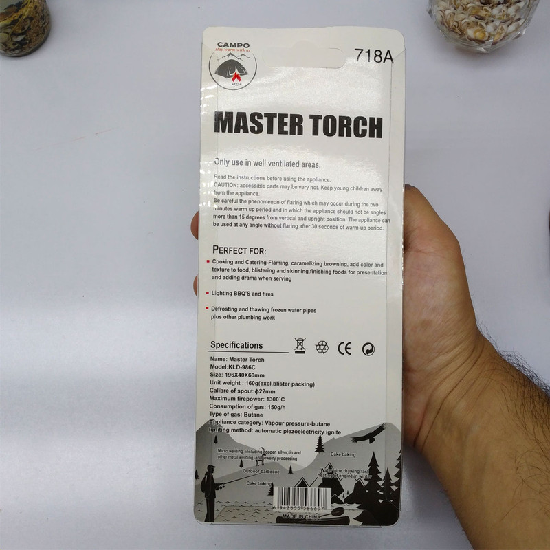 سرپیک شعله افکن کامپو مدل 718A