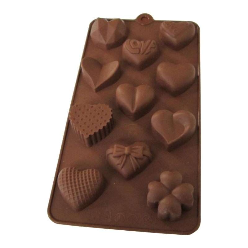 قالب شکلات مدل قلب فستيوال