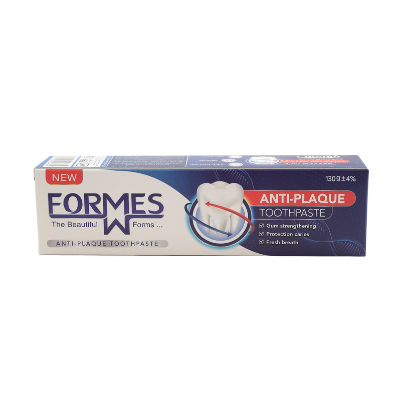 خمیر دندان فورمس مدل ANTI-PLAQUE وزن 130 گرم