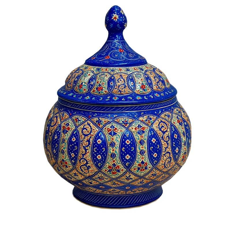 قندان میناکاری اسماعیلی کد 841159-3