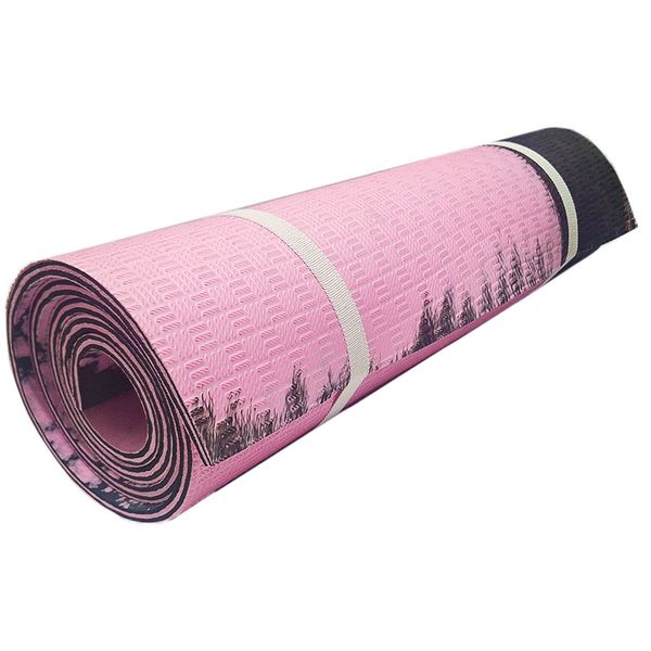 زیرانداز یوگا مدل کاوردار ابروبادی سایر 155x60x1 سانتی متر