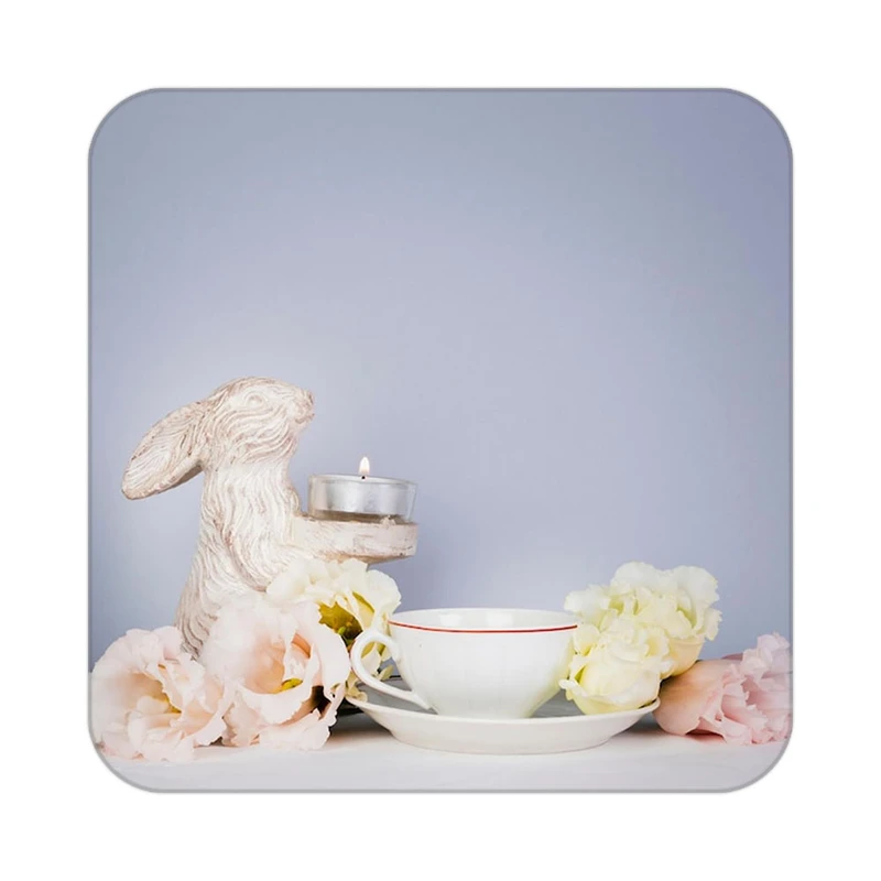 زیر لیوانی کاکتی طرح گل مدل mp18893