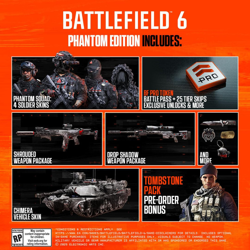 بازی Battlefield 6 Phantom Edition مخصوص PS5