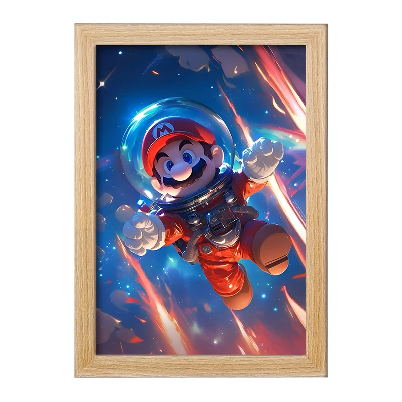 تابلو خندالو مدل سوپر ماریو (Super Mario) کد F7596