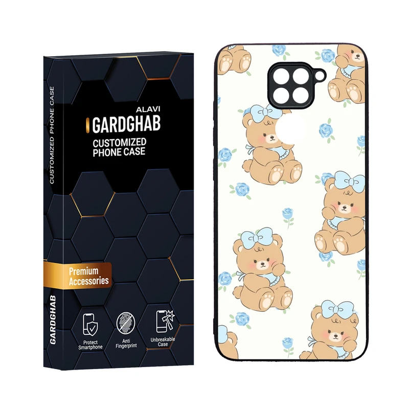 کاور گارد قاب مدل دورژله ای فانتزی مناسب برای گوشی موبایل شیائومی Redmi Note 9
