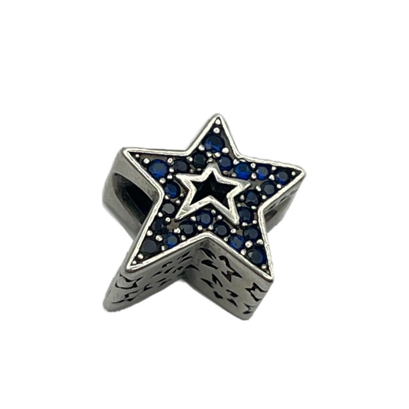 آویز گردنبند نقره زنانه پاندورا مدل Sparkling asymmetric star charm 65311