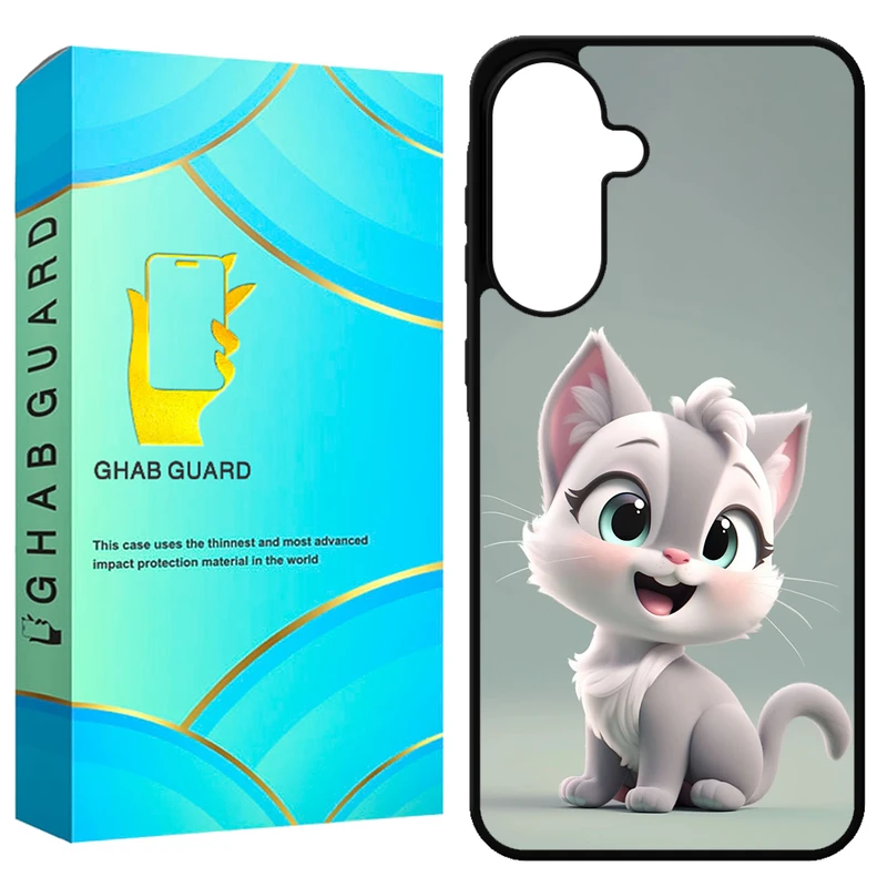کاور قاب گارد طرح گربه مدل GA57 مناسب برای گوشی موبایل سامسونگ Galaxy A57
