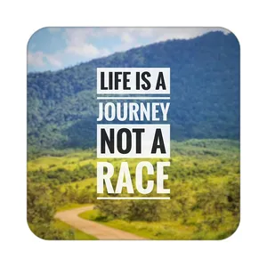 زیر لیوانی کاکتی طرح جملات انگیزشی و مثبت مدل mp25023