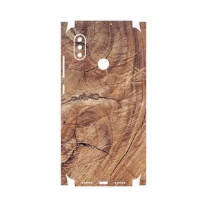 MAHOOT Wood Texture 5-FullSkin Cover Sticker for Xiaomi Mi 8